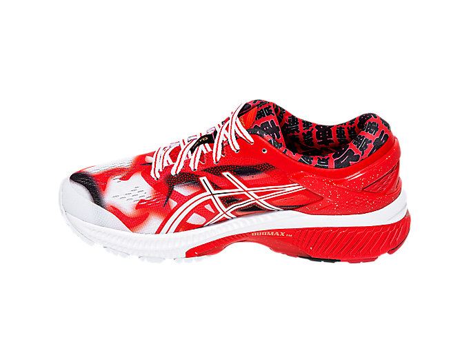 Red / White Asics GEL-KAYANO 26 TOKYO Women's Running Shoes | WHXJ1602