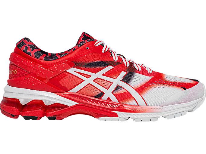 Red / White Asics GEL-KAYANO 26 TOKYO Women\'s Running Shoes | WHXJ1602