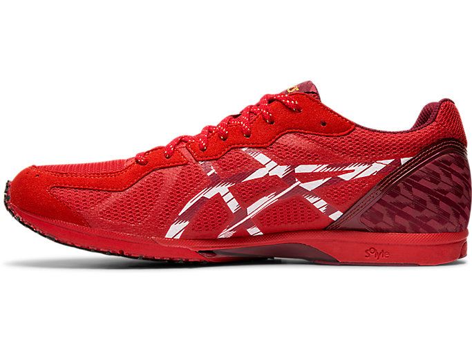 Red / White Asics SORTIEMAGIC RP 4 TENKA Men's Running Shoes | UJKJ3143