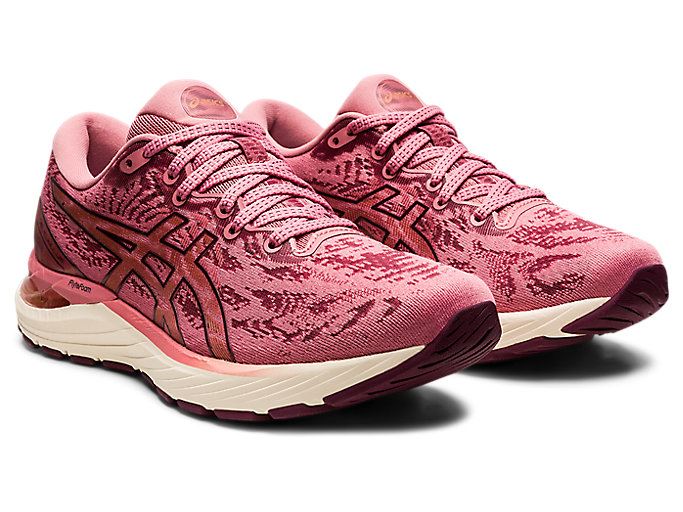 Rose / Asics GEL-CUMULUS 23 Women's Running Shoes | PGSZ2089