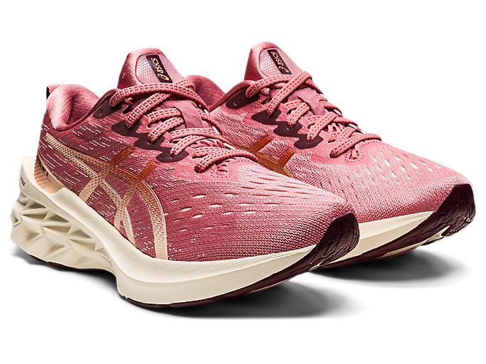 Rose Asics NOVABLAST 2 Women's Running Shoes | KSXB9250