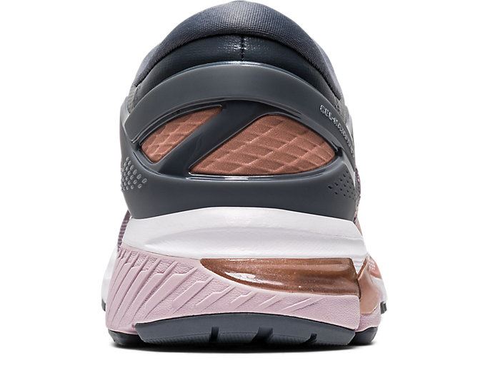 Rose Gold Asics GEL-KAYANO 26 Women's Running Shoes | XIBN8438