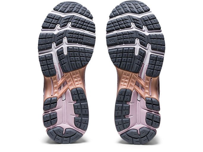 Rose Gold Asics GEL-KAYANO 26 Women's Running Shoes | XIBN8438