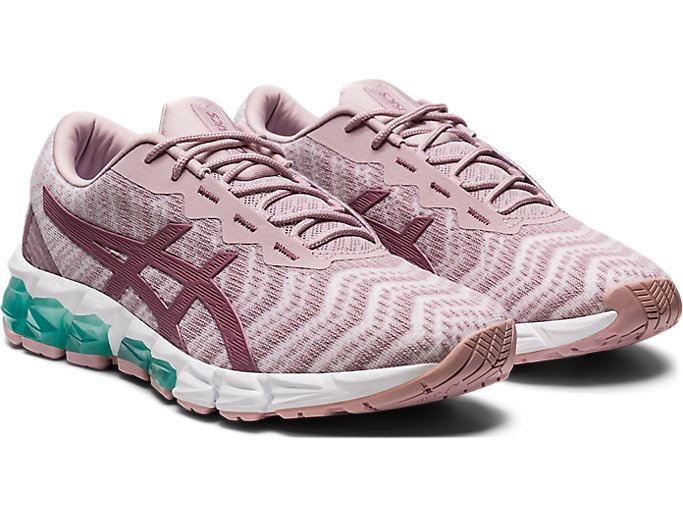 Rose / Purple Asics GEL-QUANTUM 180 5 Women's Sneakers | ZNEO5869