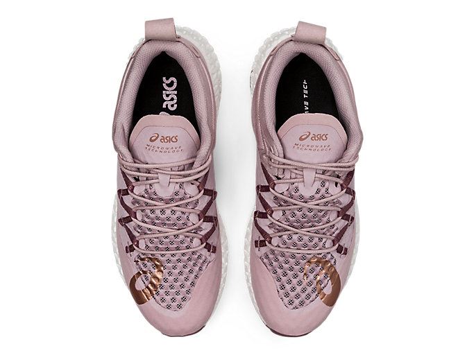 Rose / Rose Asics MICROFLUX Women's Sneakers | ZHIB1229