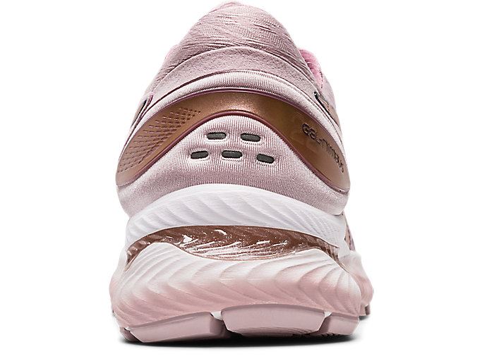 Rose / Rose Gold Asics GEL-Nimbus 22 Women's Running Shoes | ZUSN7666