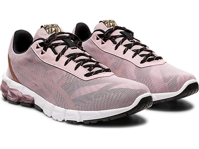 Rose / Rose Gold Asics GEL-QUANTUM 90 2 THE NEW STRONG Women's Sneakers | RQZE0200