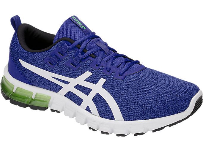 Royal / White Asics GEL-QUANTUM 90 Men's Sneakers | DLDQ2398