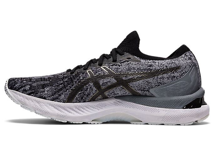 Sheet Rock / Back Asics GEL-NIMBUS 23 KNIT Men's Running Shoes | WOGE8907