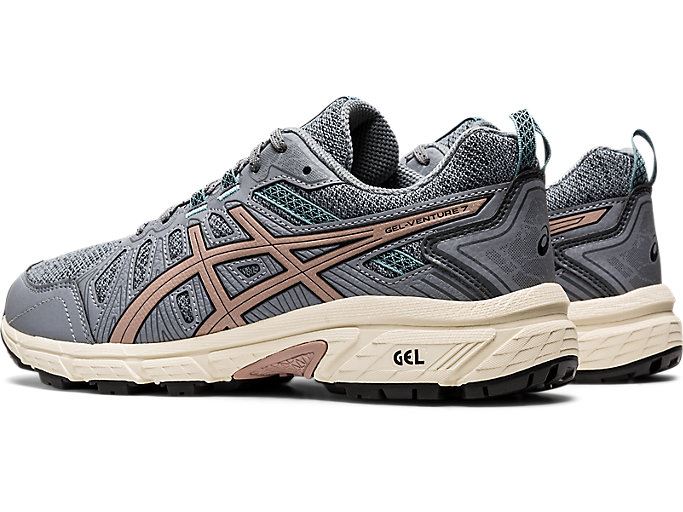 Sheet Rock / Fawn Asics GEL-VENTURE 7 Women's Trail Running Shoes | CSLX1716