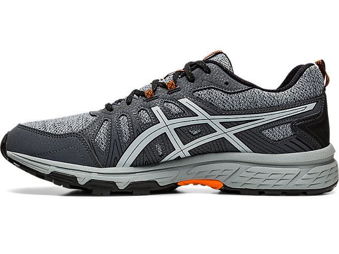 Sheet Rock / Habanero Asics GEL-Venture 7 MX Men's Trail Running Shoes | GBPP4384