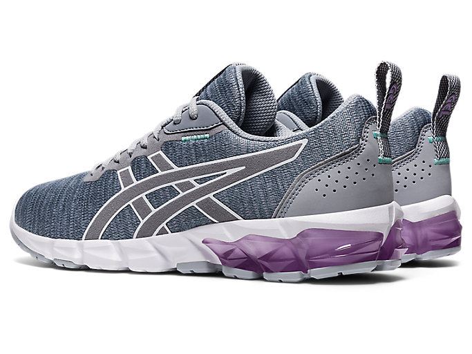 Sheet Rock / Lilac Tech Asics GEL-QUANTUM 90 2 STREET Women's Sneakers | BENU4546