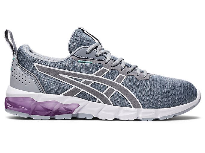 Sheet Rock / Lilac Tech Asics GEL-QUANTUM 90 2 STREET Women\'s Sneakers | BENU4546