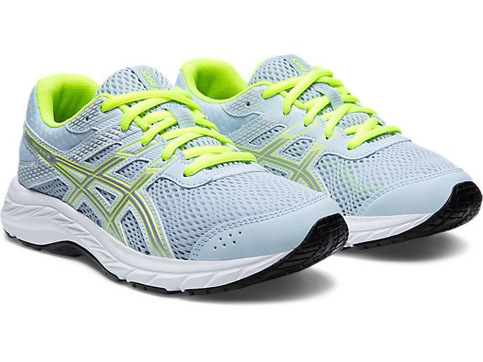 Silver Asics Contend 6 GS Kids' Sneakers | GVAU2880