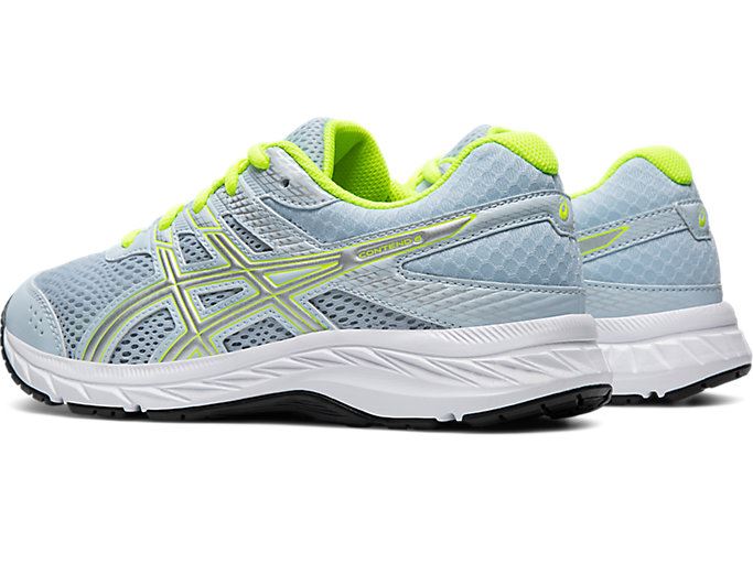 Silver Asics Contend 6 GS Kids' Sneakers | GVAU2880