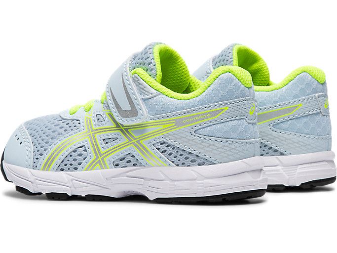 Silver Asics Contend 6 TS Kids' Sneakers | FEZK0788