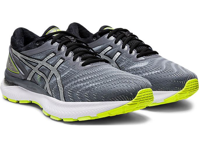 Silver Asics GEL-NIMBUS 22 LITE-SHOW Men's Running Shoes | BOAQ6095