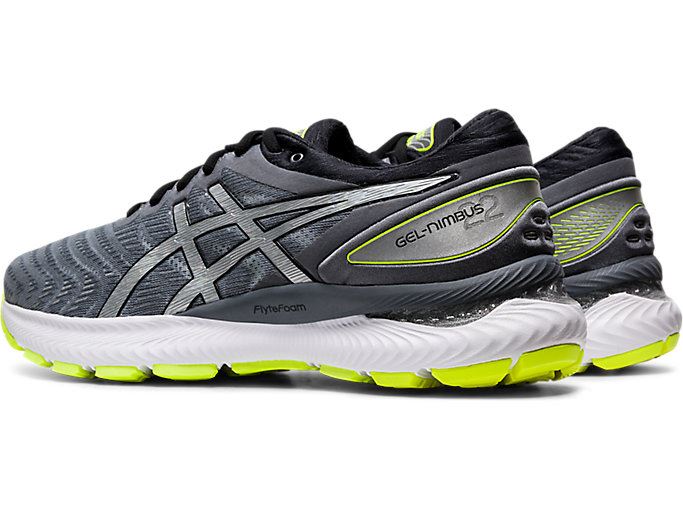 Silver Asics GEL-NIMBUS 22 LITE-SHOW Men's Running Shoes | BOAQ6095