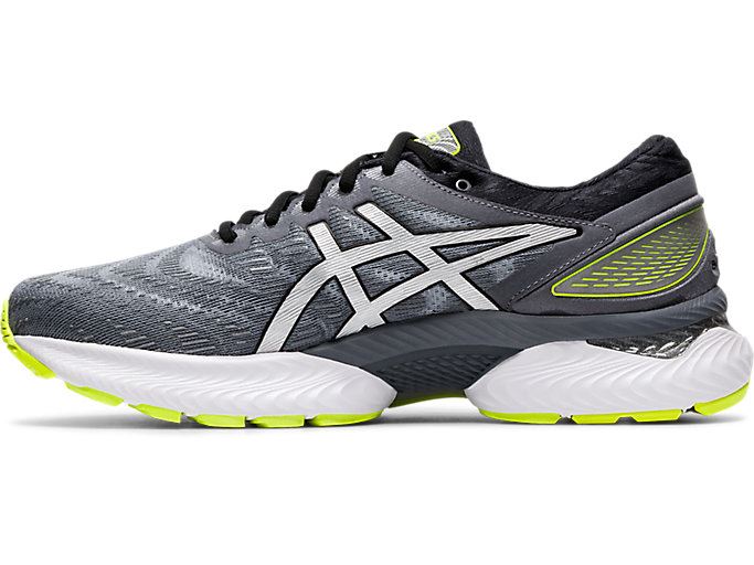 Silver Asics GEL-NIMBUS 22 LITE-SHOW Men's Running Shoes | BOAQ6095