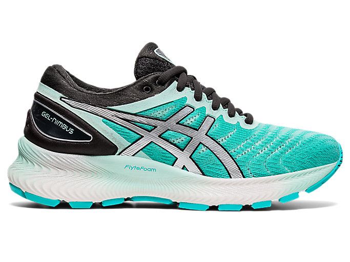 Silver Asics GEL-NIMBUS LITE Women\'s Running Shoes | OWOO0569