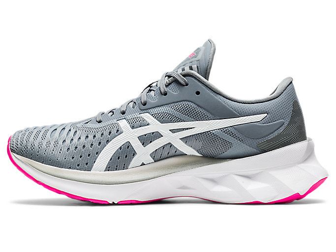 Silver Asics NOVABLAST Women's Running Shoes | CSZO1418