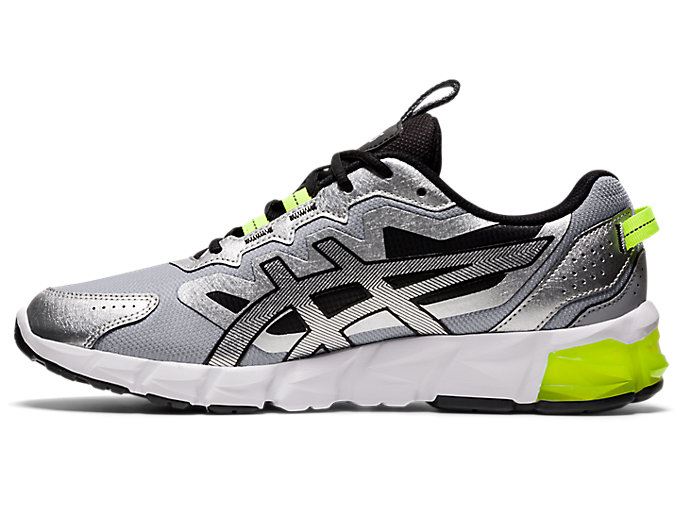 Silver / Black Asics GEL-QUANTUM 90 3 Men's Sneakers | PHKR1160