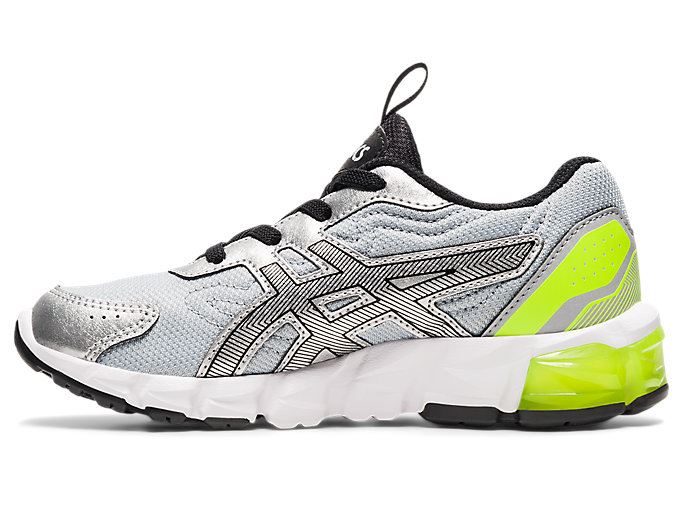 Silver / Black Asics GEL-QUANTUM 90 3 PS Kids' Sneakers | WLVJ7127