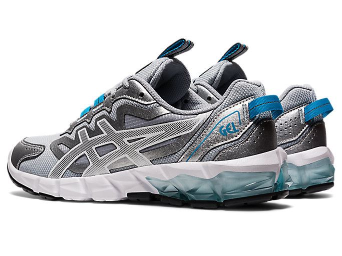 Silver / Blue Asics GEL-QUANTUM 90 3 Women's Sneakers | ALVT6779