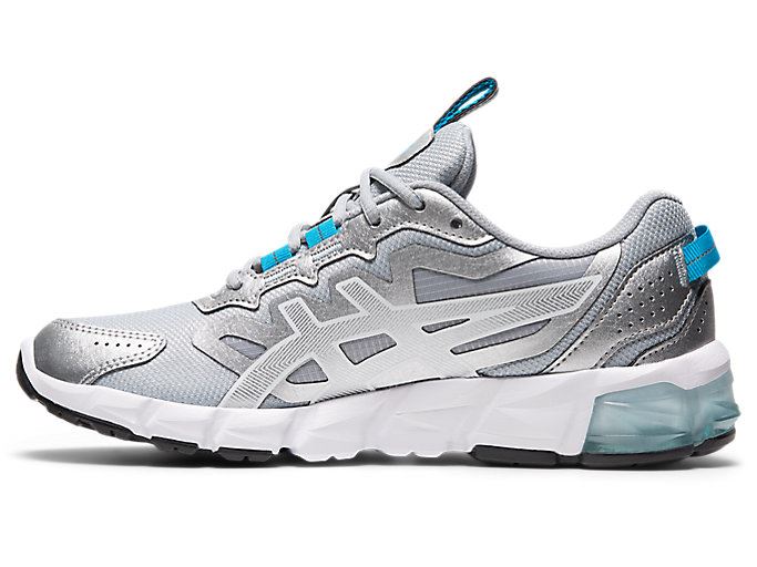 Silver / Blue Asics GEL-QUANTUM 90 3 Women's Sneakers | ALVT6779