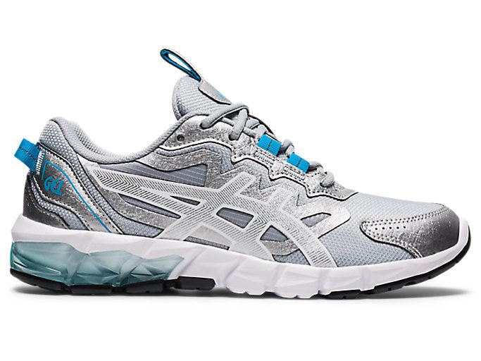 Silver / Blue Asics GEL-QUANTUM 90 3 Women\'s Sneakers | ALVT6779