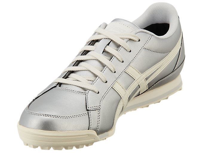 Silver / Cream Asics GEL-PRESHOT CLASSIC 3 Women's Golf Shoes | TGQS9431