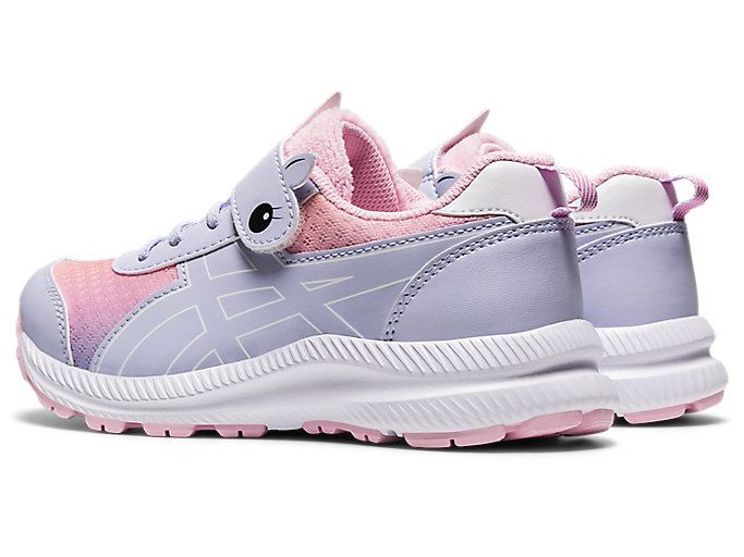 White Asics CONTEND 7 PS Kids' Sneakers | GOXT5405