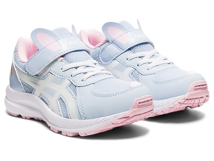 White Asics CONTEND 7 PS Kids' Sneakers | MBAE9855