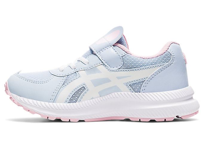 White Asics CONTEND 7 PS Kids' Sneakers | MBAE9855