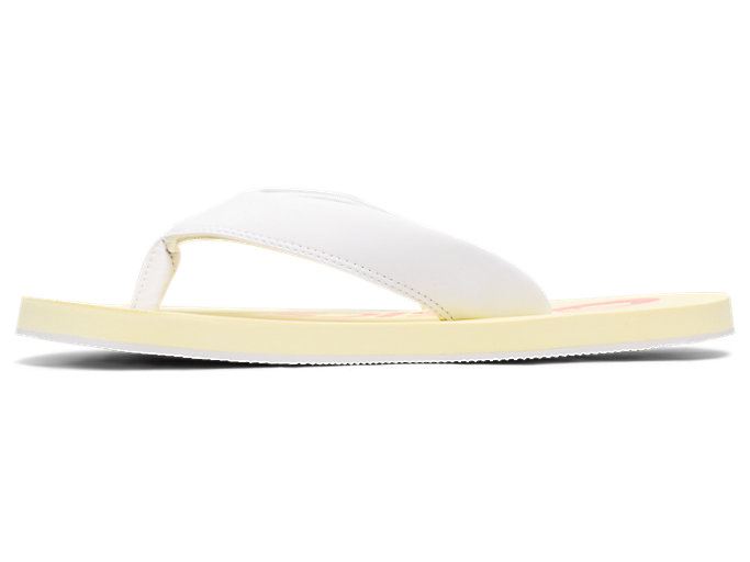 White Asics FLIP FLOP Men's Sandals | GPAC5188