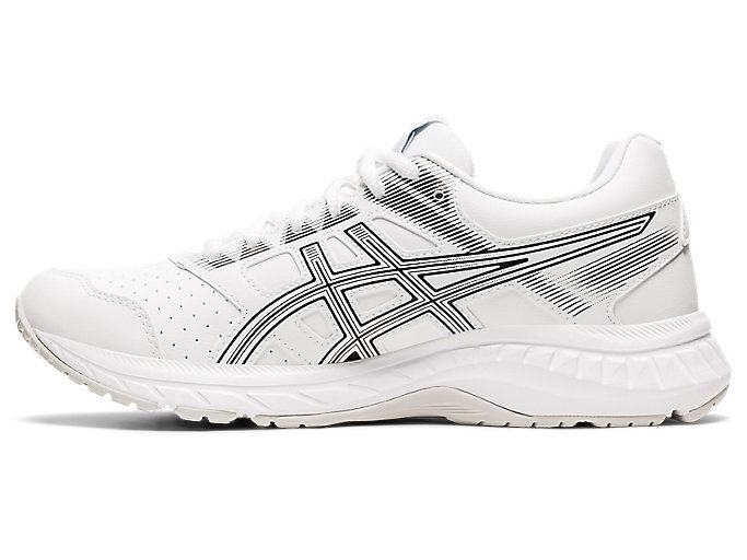 White Asics GEL-CONTEND 5 Women's Running Shoes | EJXS4575