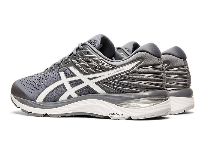 White Asics GEL-CUMULUS 21 Men's Running Shoes | WGBS0840