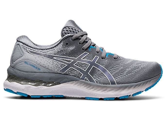 White Asics GEL-NIMBUS 23 Women's Running Shoes | CJSN7267