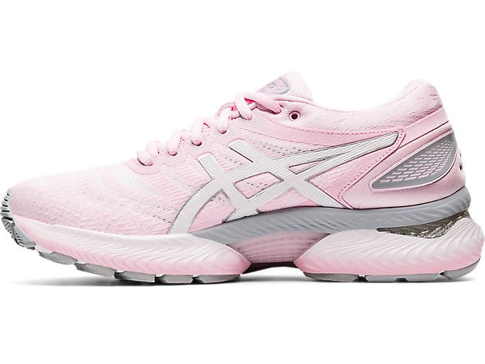 White Asics GEL-Nimbus 22 Women's Running Shoes | IUYA7956