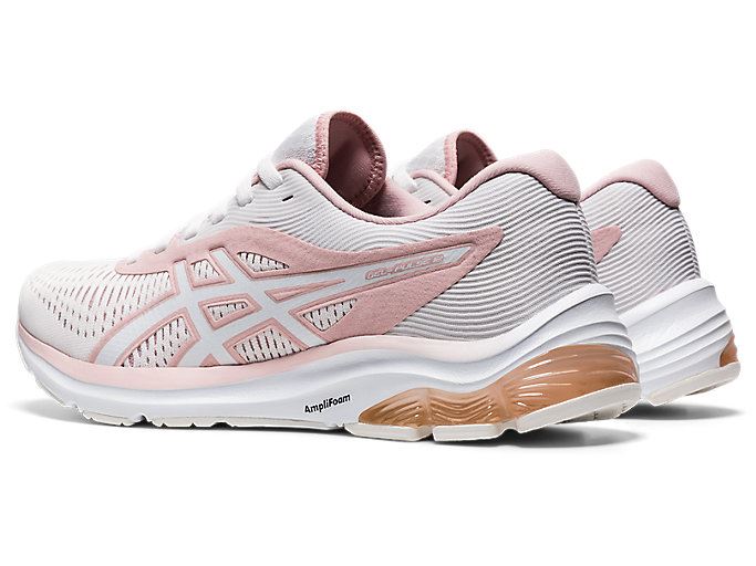 White Asics GEL-PULSE 12 Women's Running Shoes | IYEY1062