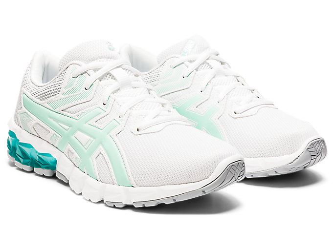 White Asics GEL-Quantum 90 2 GS Kids' Sneakers | AASW2645