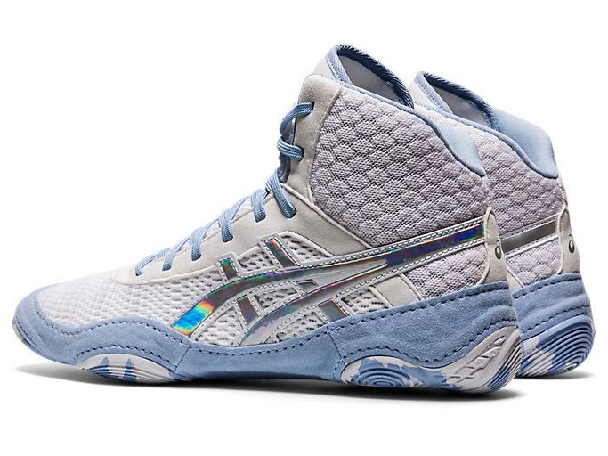 White Asics MATBLAZER Women's Wrestling Shoes | XTWR3558