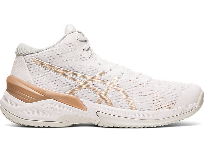 White Asics SKY ELITE FF MT Women's Volleyball Shoes | GXFA9953