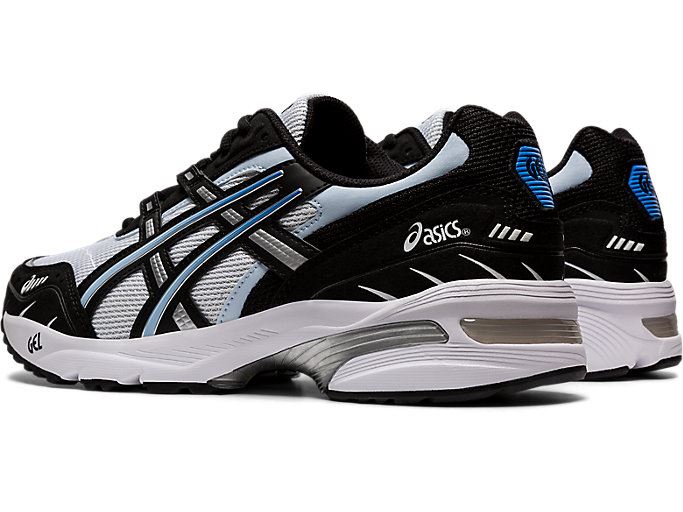 White / Black Asics GEL-1090 Men's Sneakers | OVEB8611