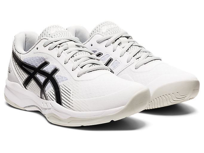 White / Black Asics GEL-GAME 8 Women's Tennis Shoes | TDWS9435