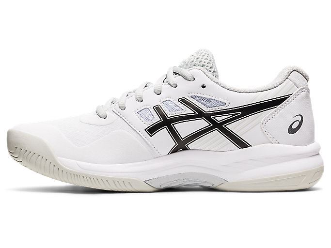 White / Black Asics GEL-GAME 8 Women's Tennis Shoes | TDWS9435