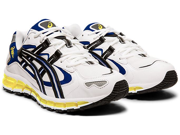 White / Black Asics GEL-KAYANO 5 360 Men's Sneakers | FWBY9936