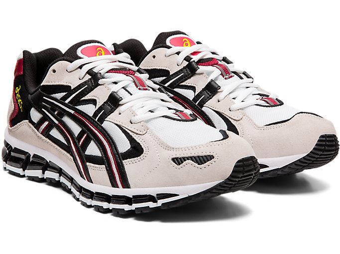 White / Black Asics GEL-KAYANO 5 360 Men's Sneakers | VRTD8389