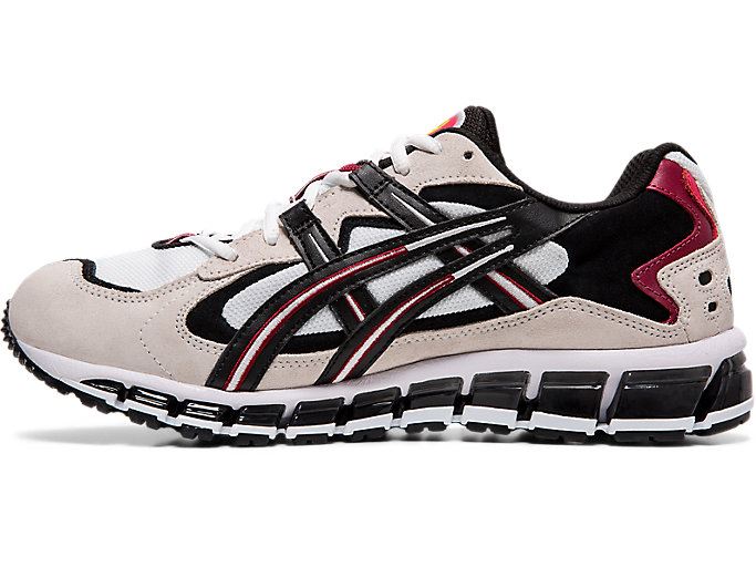 White / Black Asics GEL-KAYANO 5 360 Men's Sneakers | VRTD8389