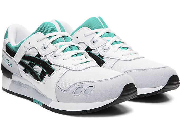 White / Black Asics GEL-Lyte III Men's Sneakers | ALTW2218